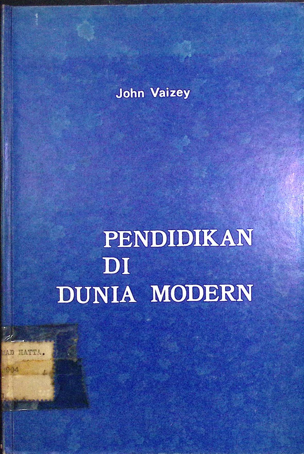Pendidikan di Dunia Modern