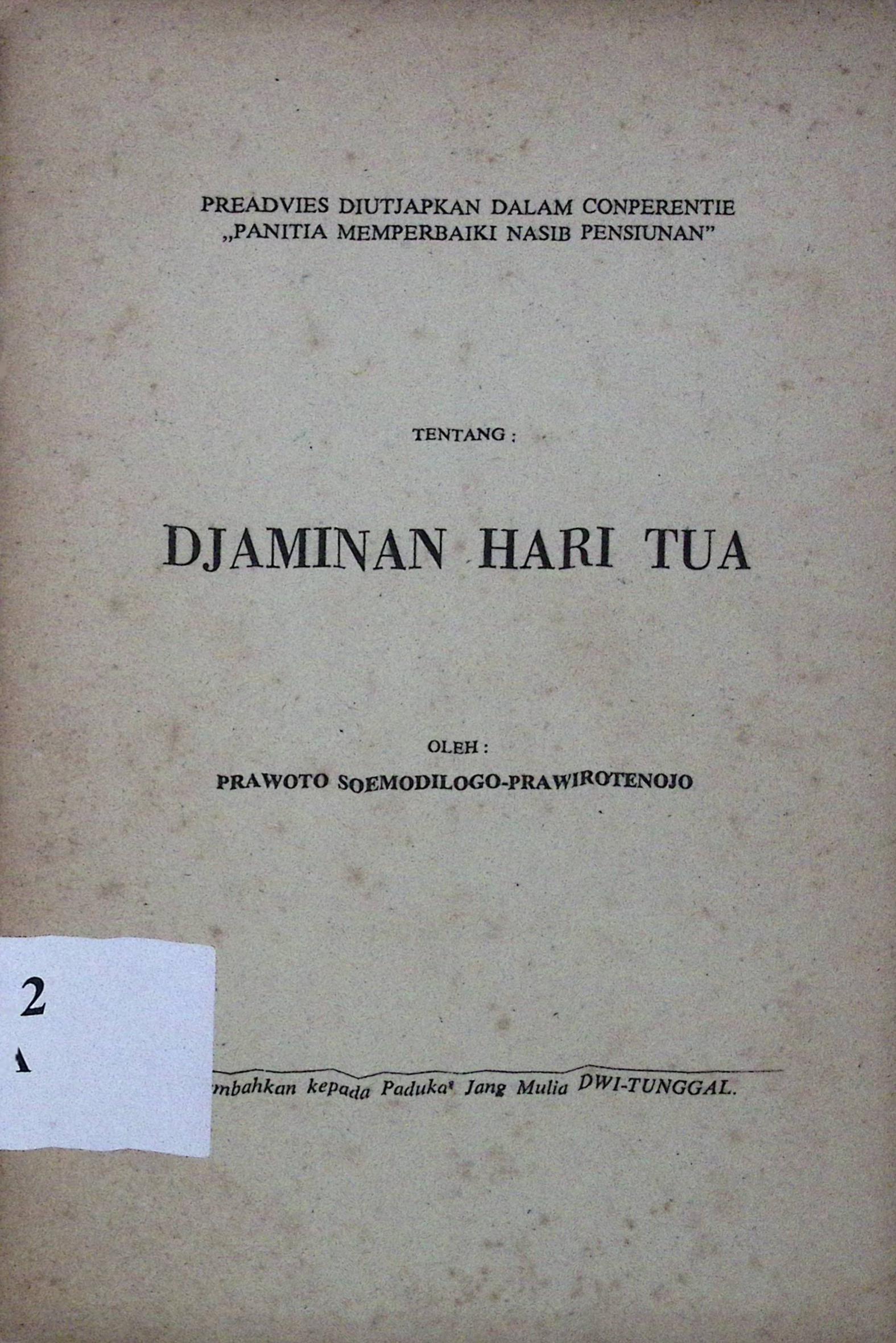 Djaminan Hari Tua