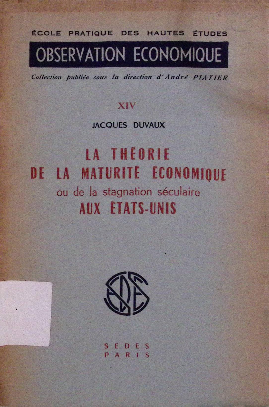 Observation Economique